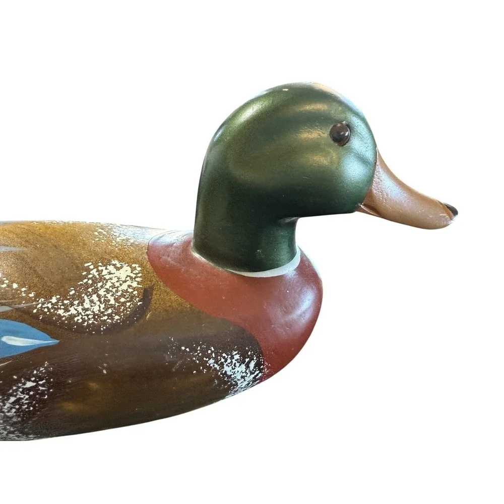 Vintage‎ Wooden Duck 4